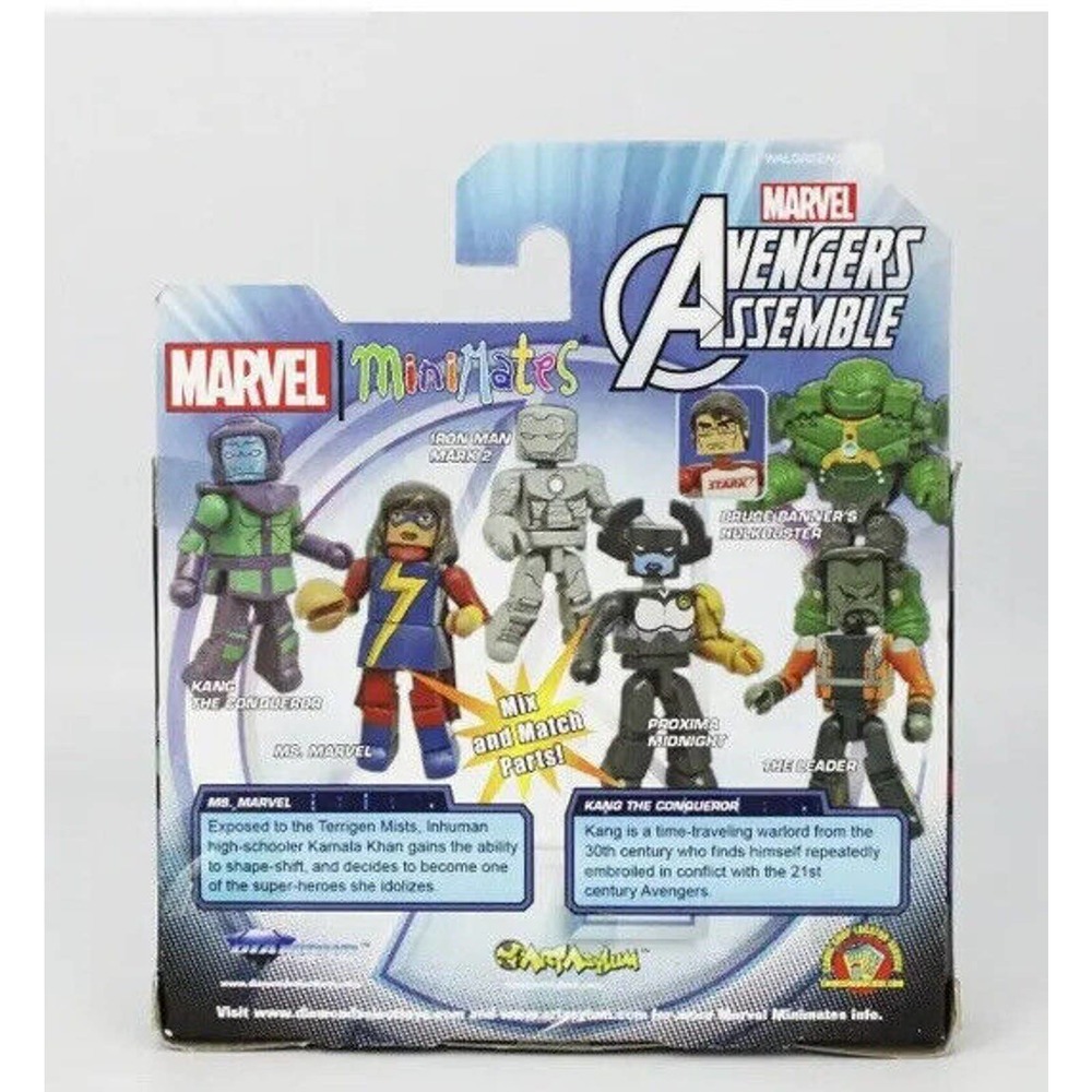 Marvel Minimates Walgreens Exclusive Ms. Marvel & Kang The Conqueror